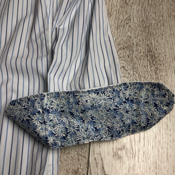 Simon Carter stripped dress shirt size 16 1/2 - Picture 4 of 5